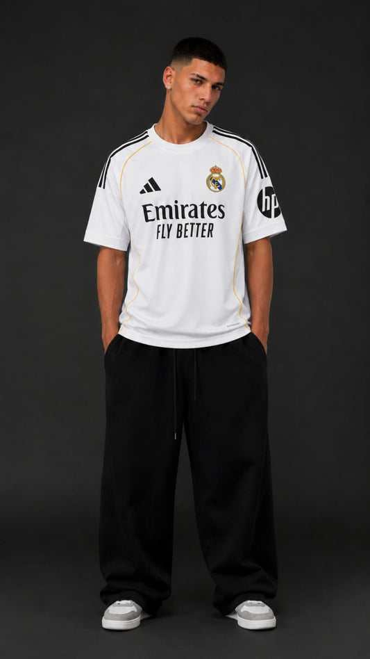 Real Madrid White Football Jersey