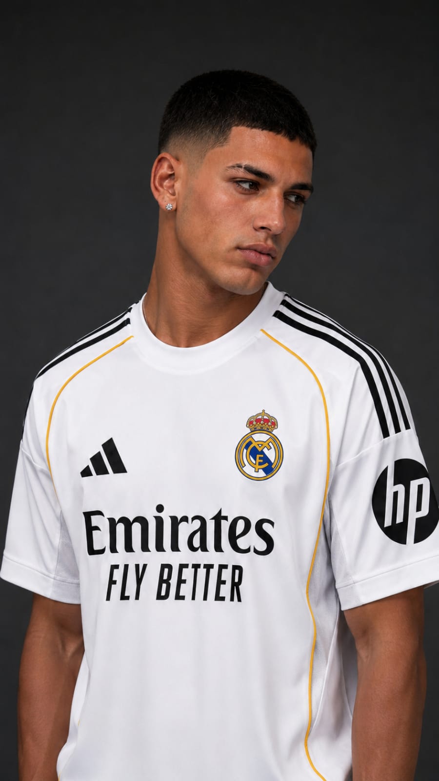 Real Madrid White Football Jersey