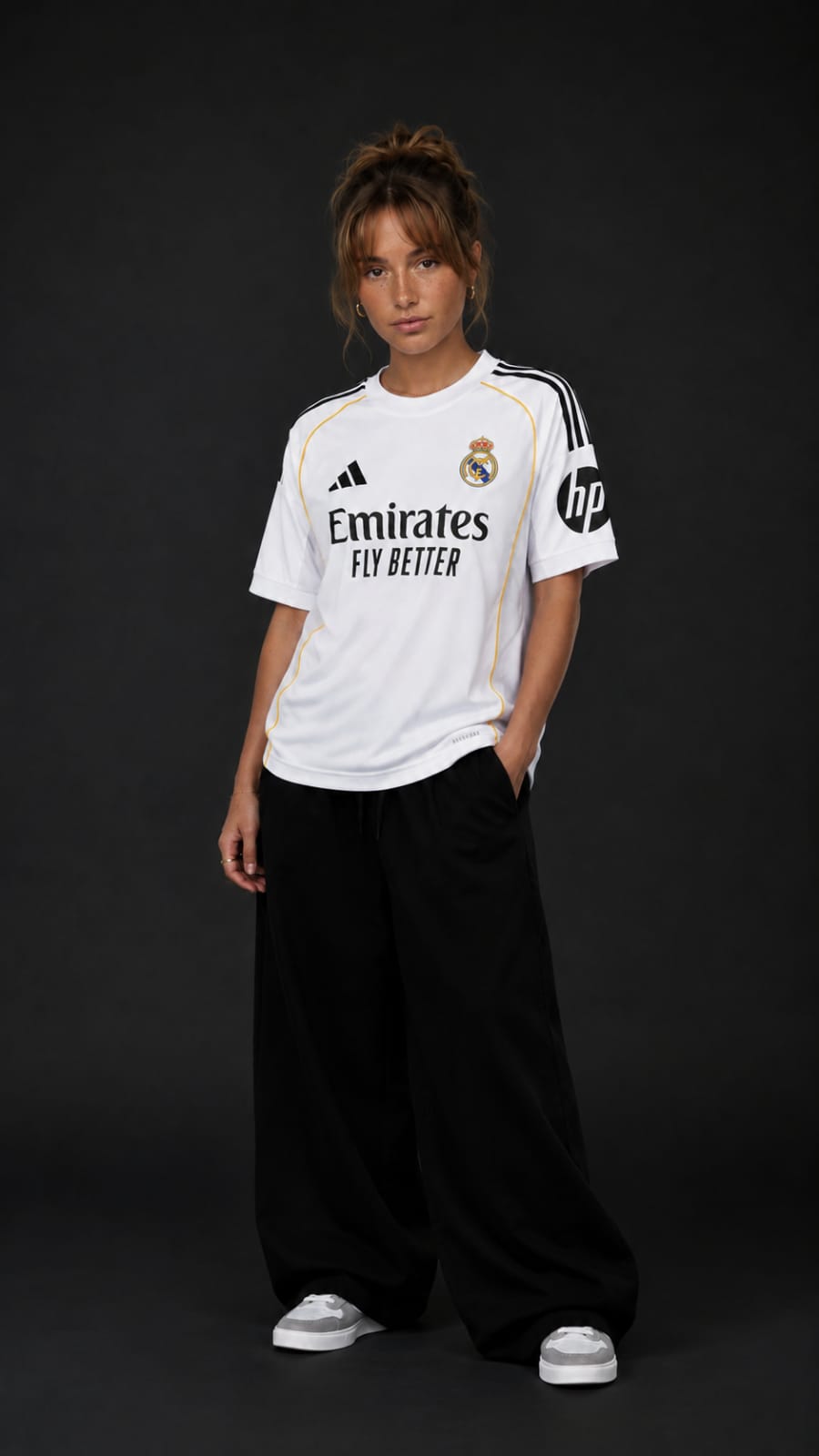 Real Madrid White Football Jersey