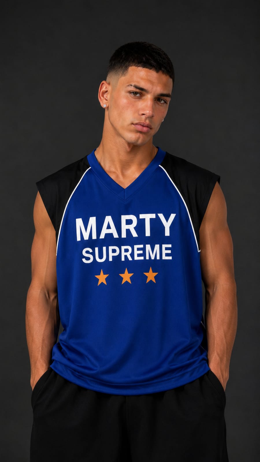 Marty Supreme Blue Vest – Premium Streetwear