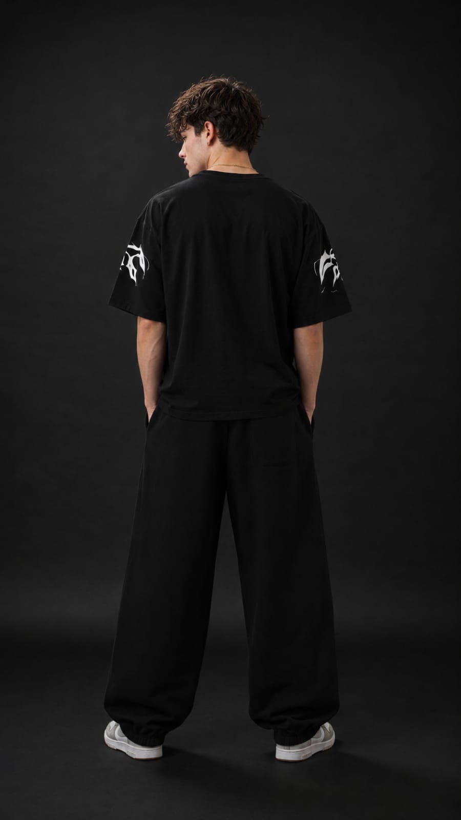 Black Ryomen Sukuna Coord Set – Premium Streetwear