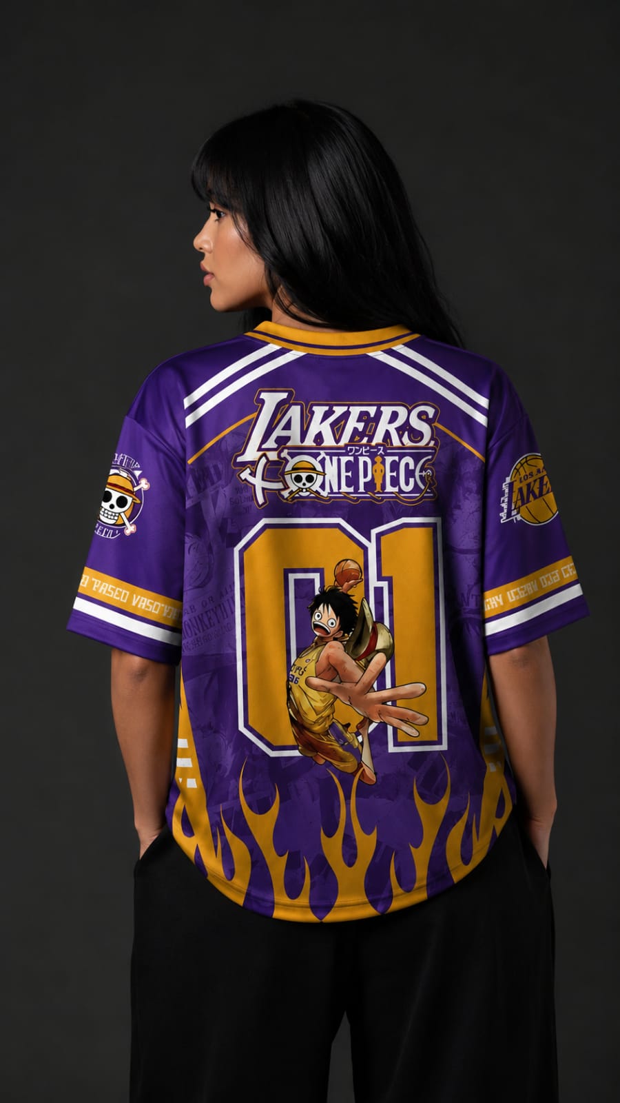 One-Piece Luffy #01 Oversized Jersey