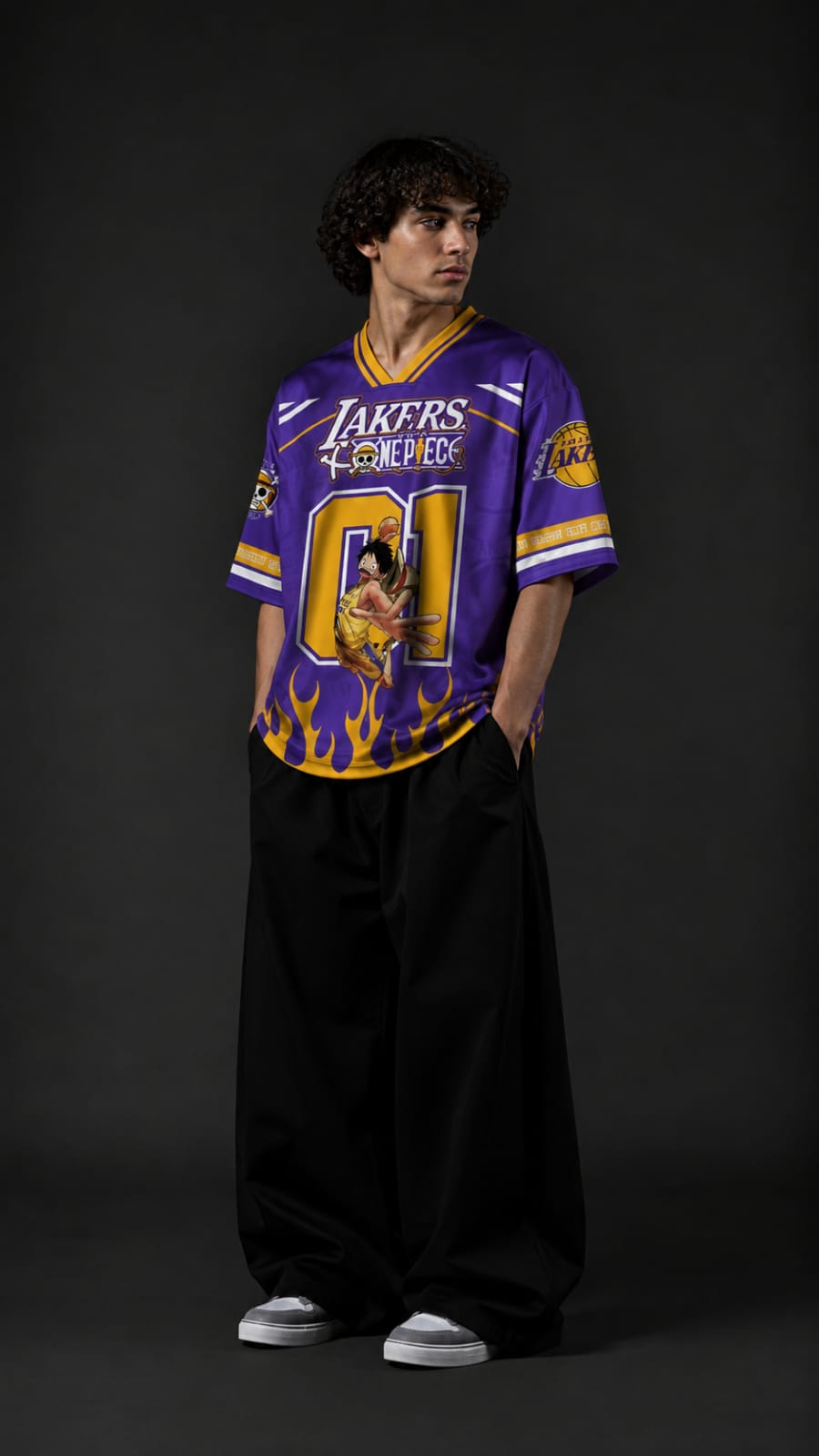 One-Piece Luffy #01 Oversized Jersey