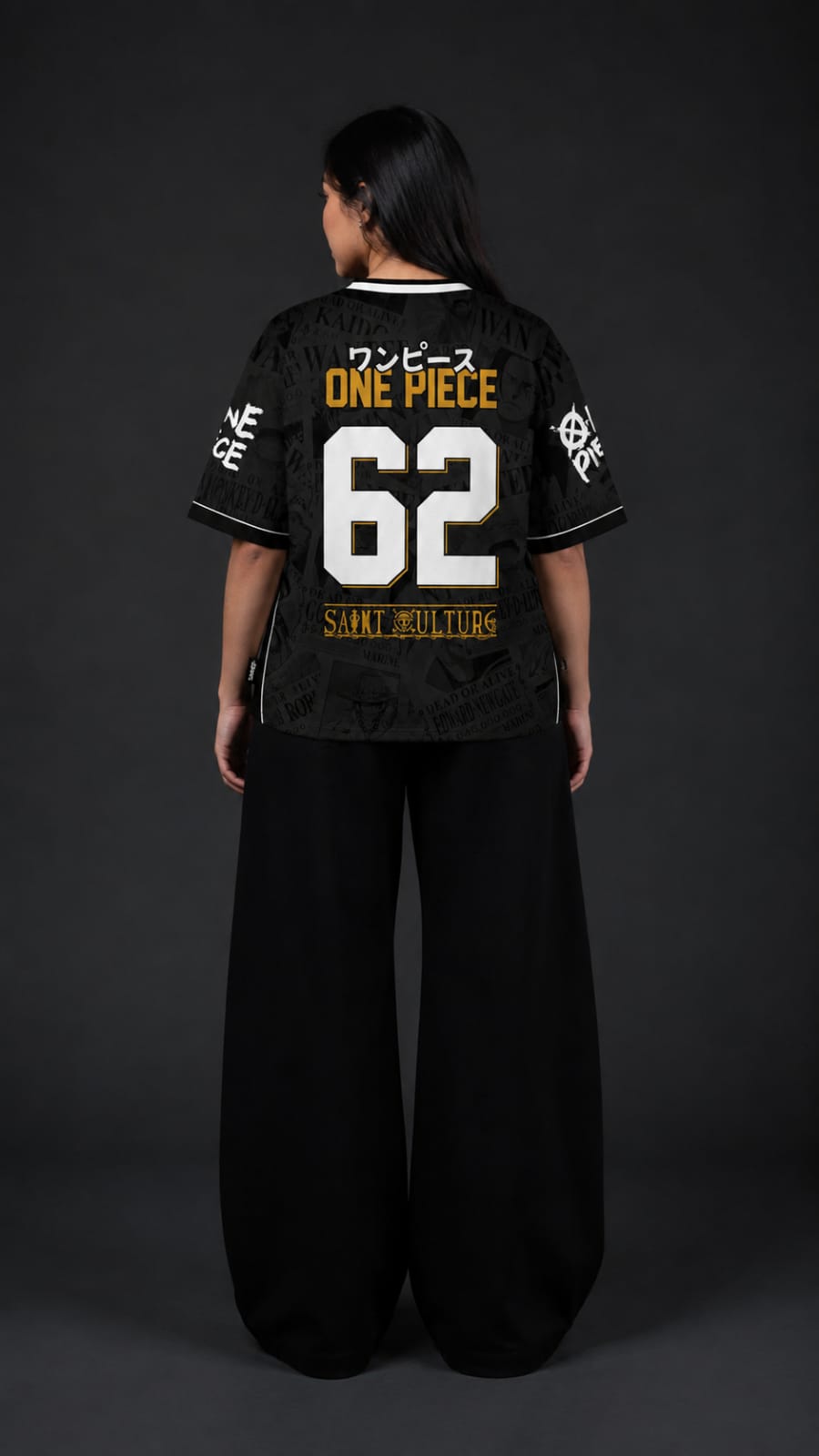 Luffy 62 Oversized Anime Jersey