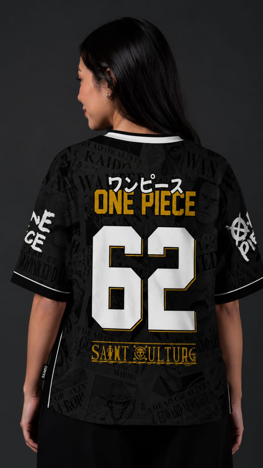 Luffy 62 Oversized Anime Jersey