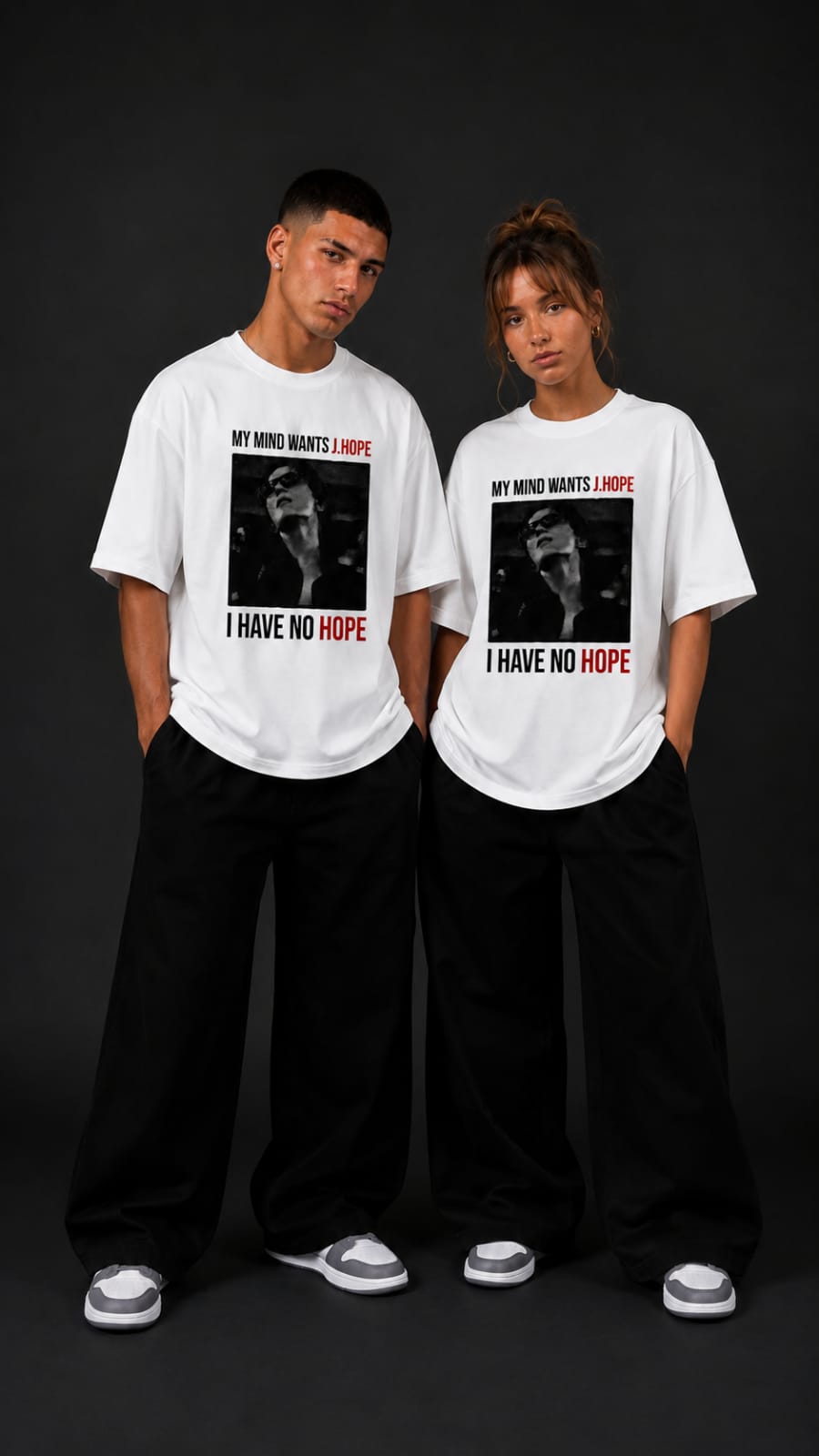 Mind Wants J-Hope Oversized T-Shirt