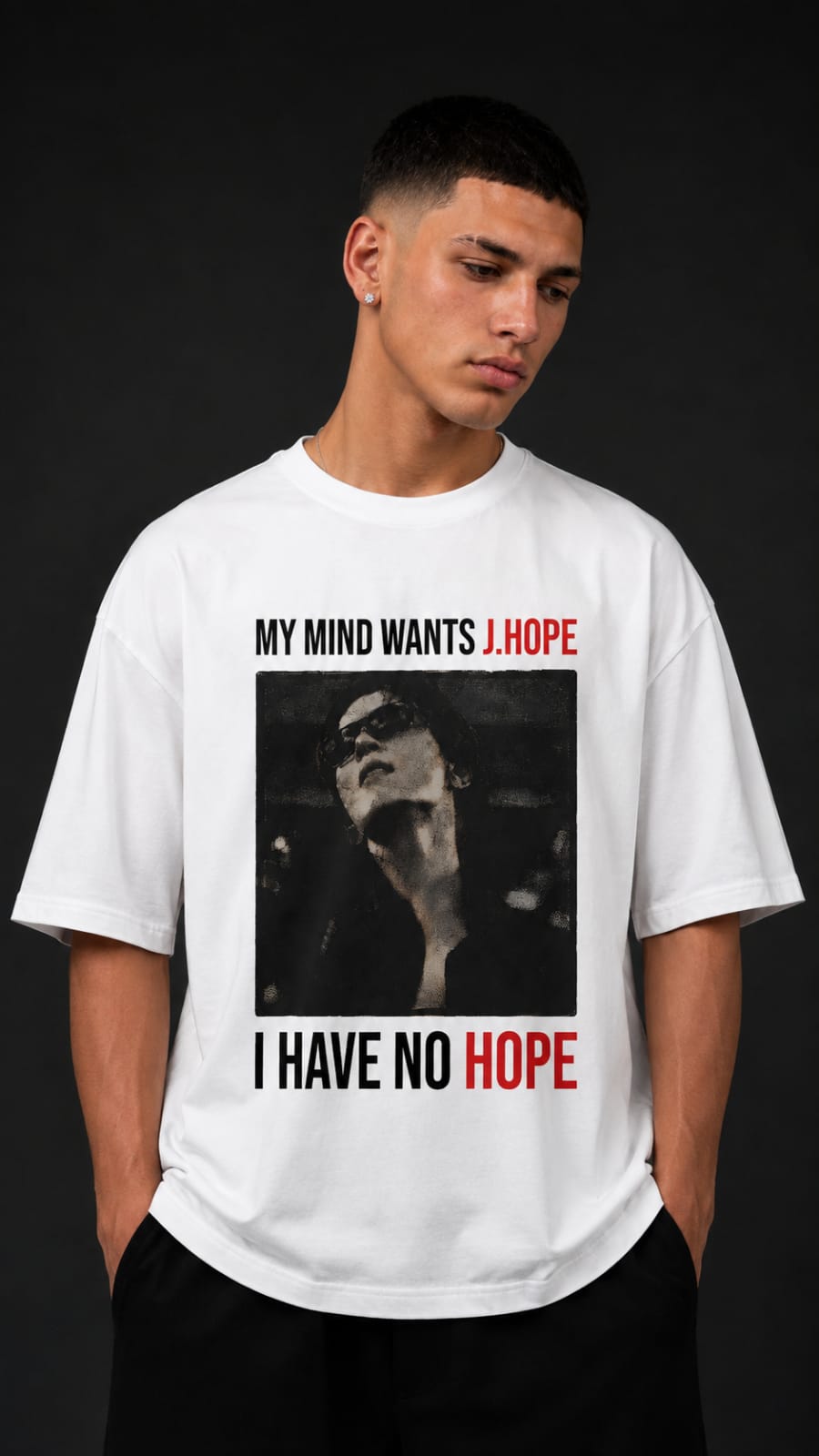 Mind Wants J-Hope Oversized T-Shirt