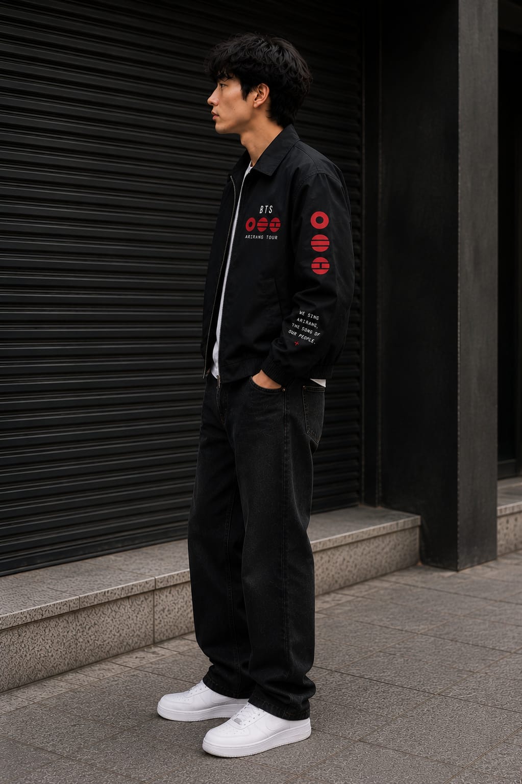 Arirang Graphic Jacket – BTS Inspired Streetwear