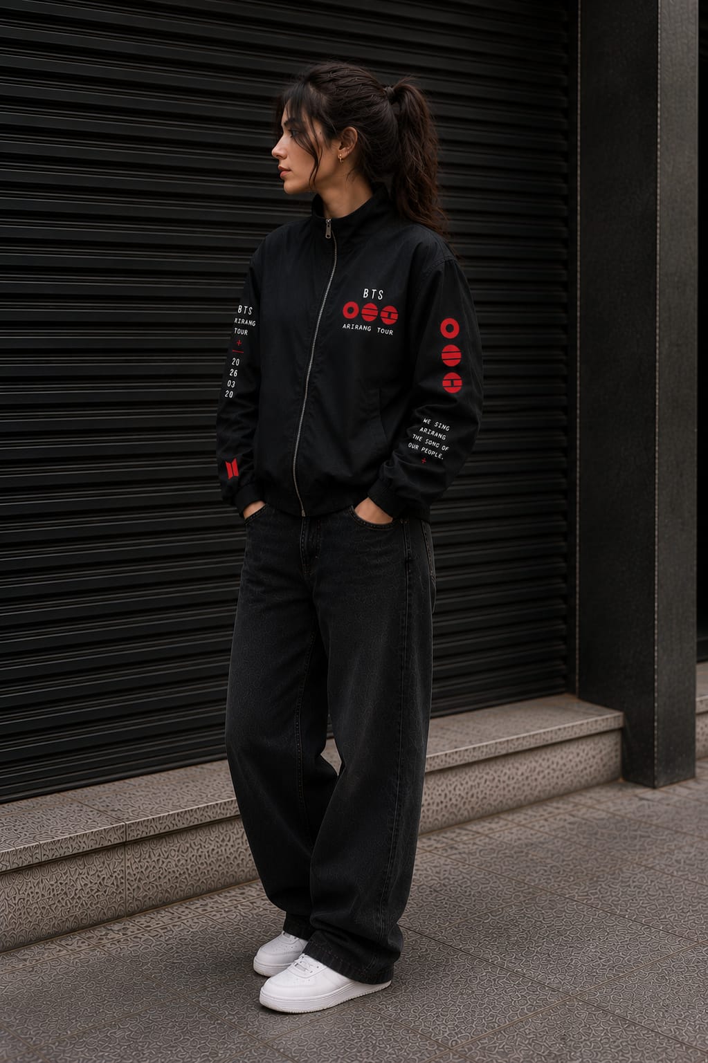 Arirang Graphic Jacket – BTS Inspired Streetwear