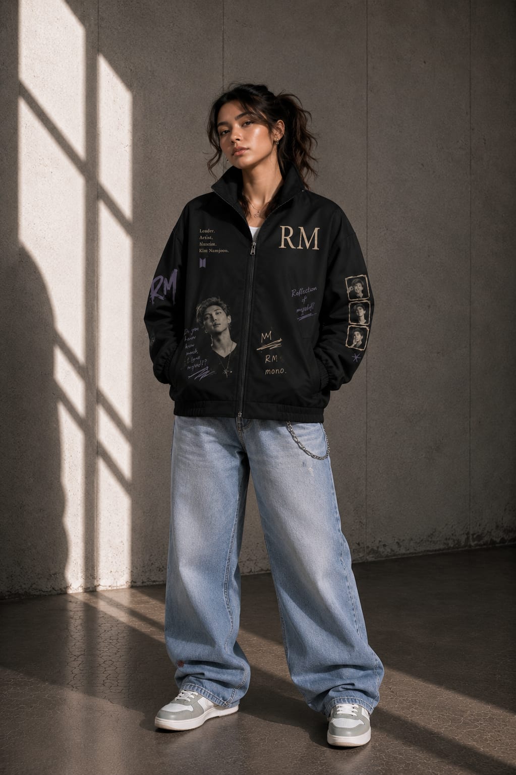 BTS Inspired RM Mono Jacket