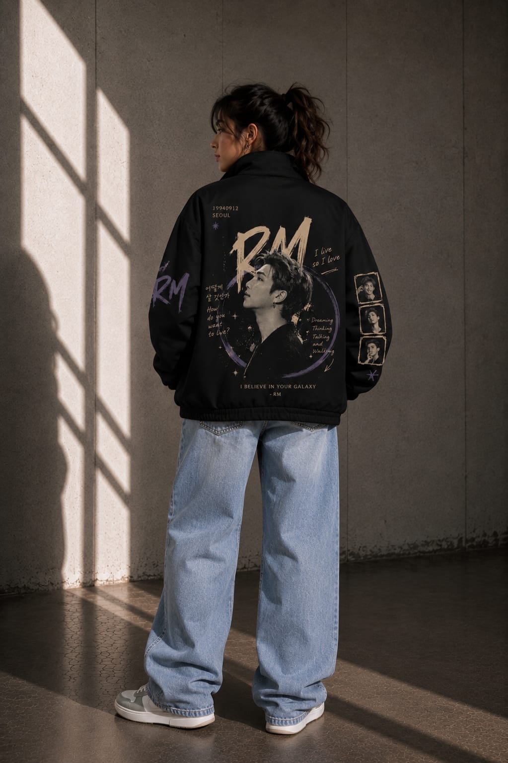 BTS Inspired RM Mono Jacket