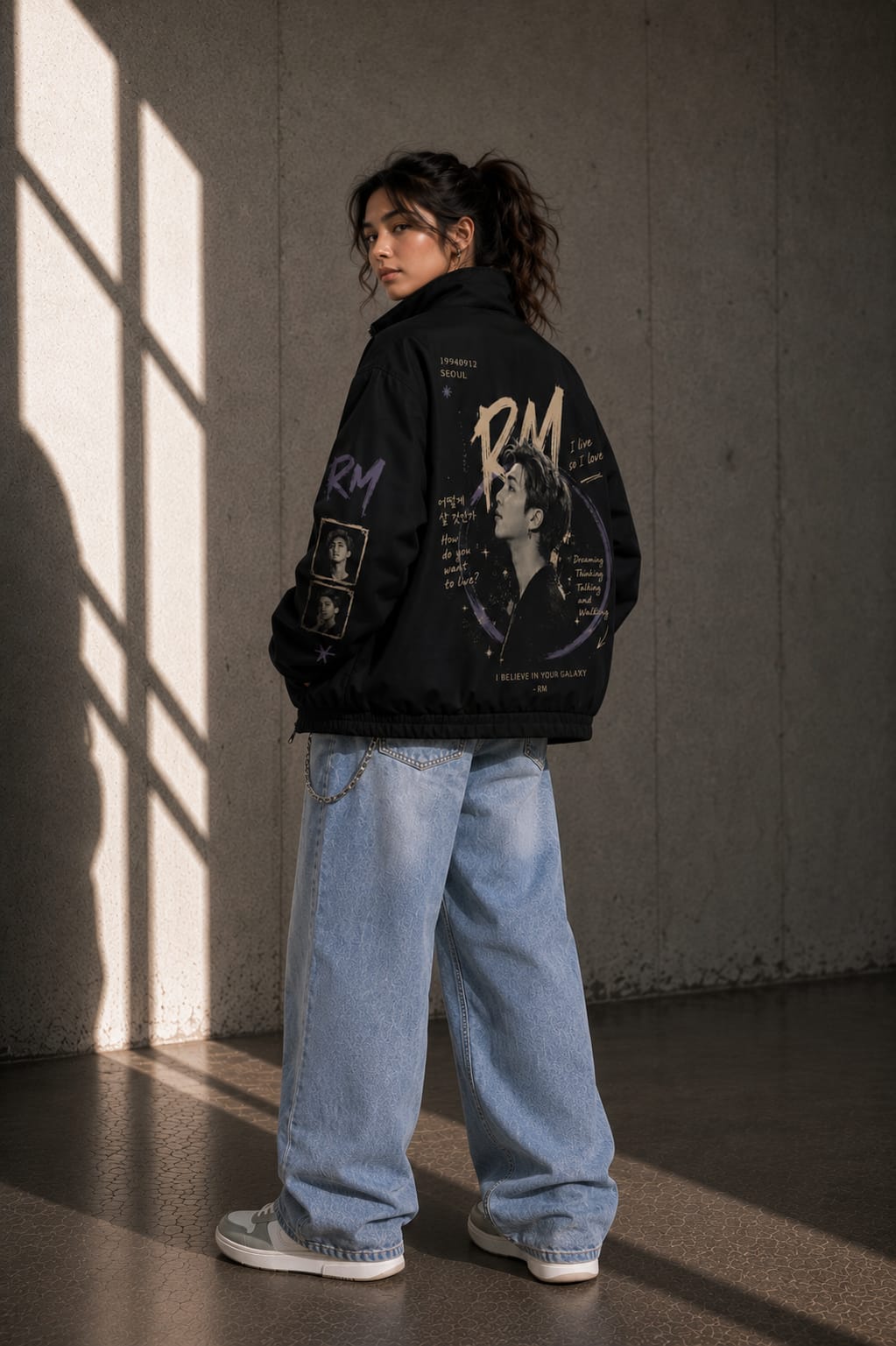 BTS Inspired RM Mono Jacket