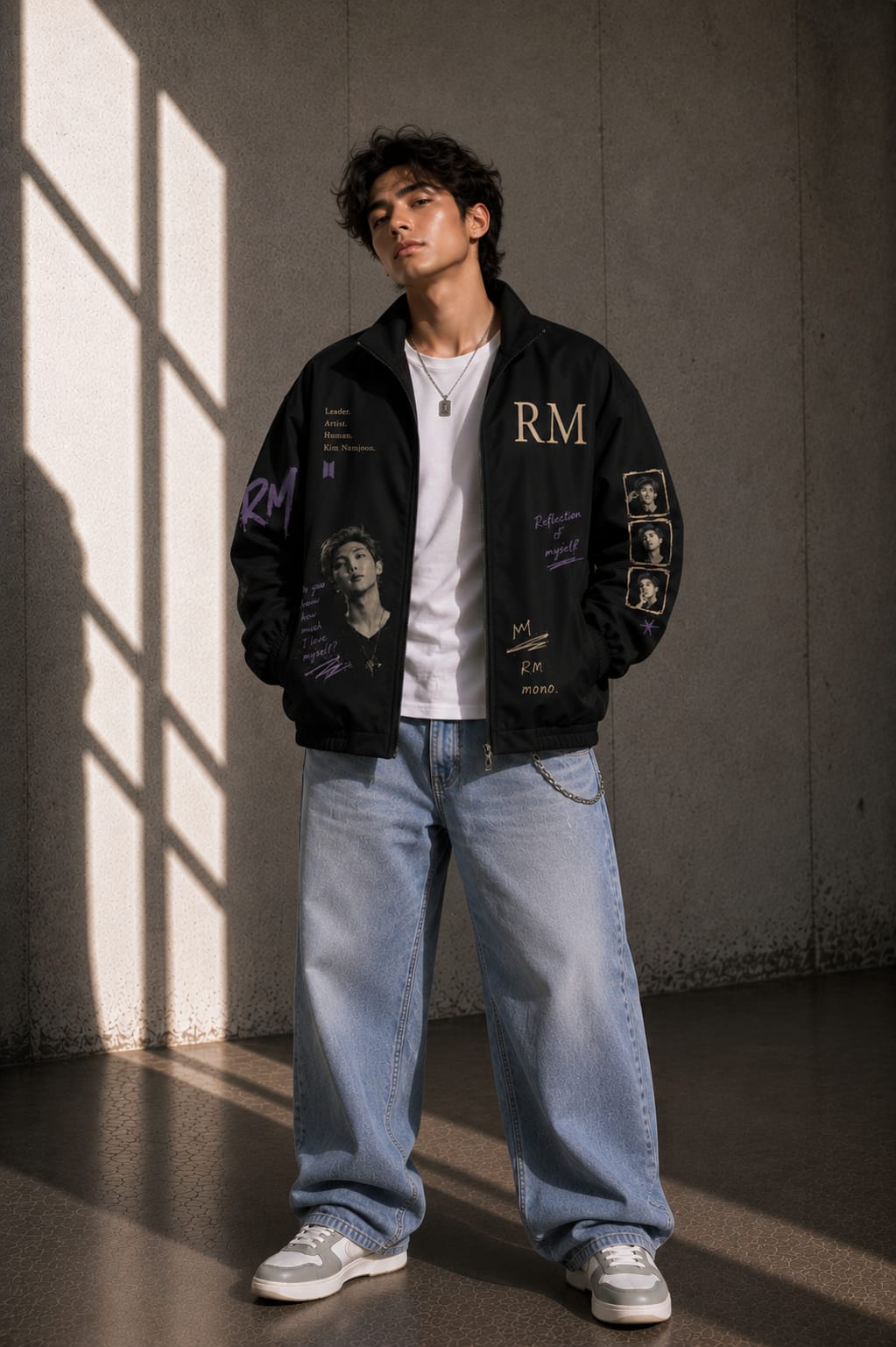 BTS Inspired RM Mono Jacket