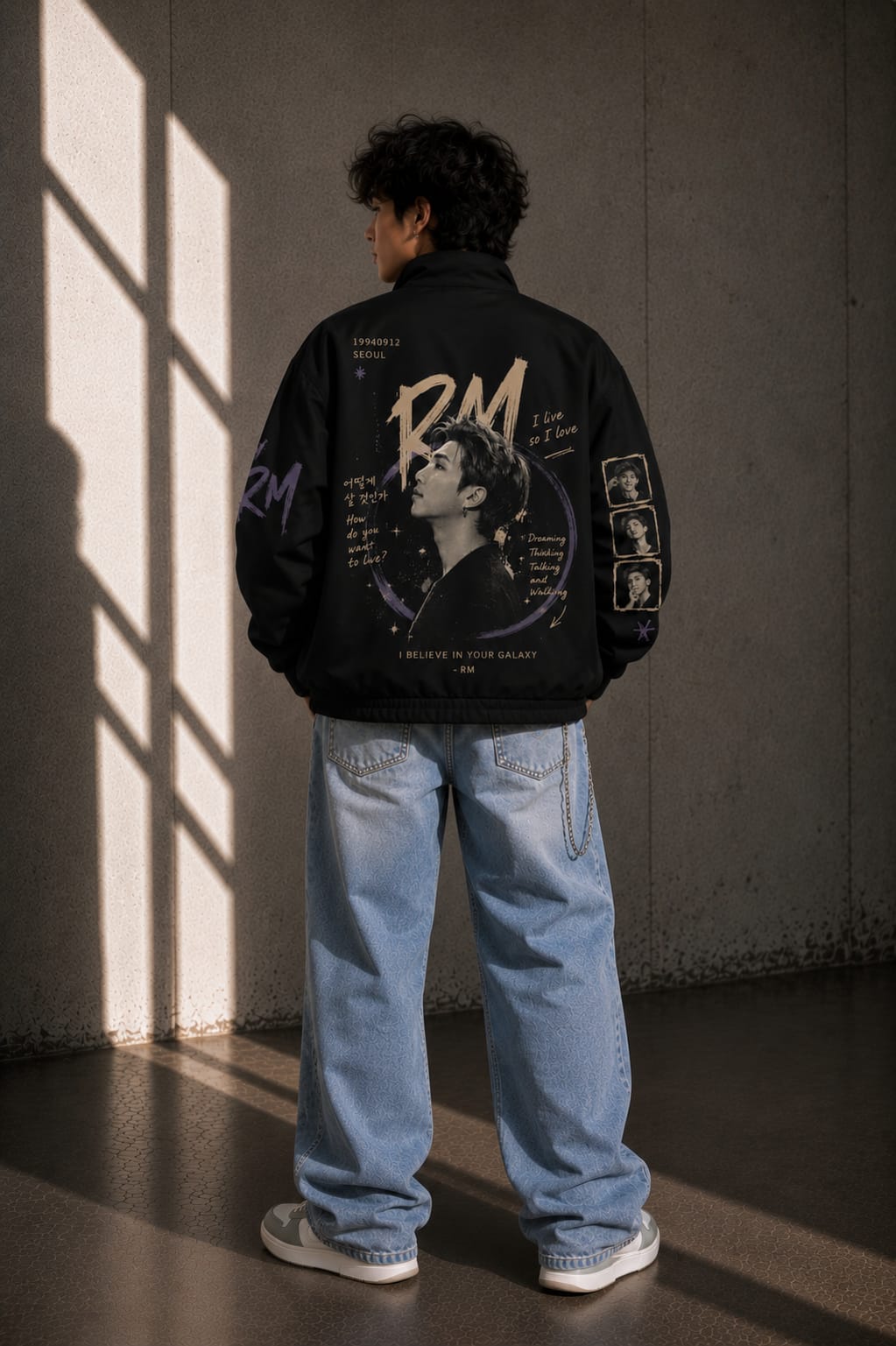 BTS Inspired RM Mono Jacket