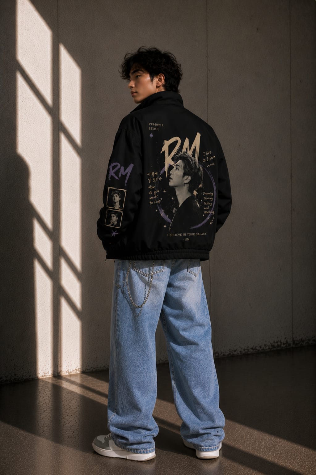 BTS Inspired RM Mono Jacket