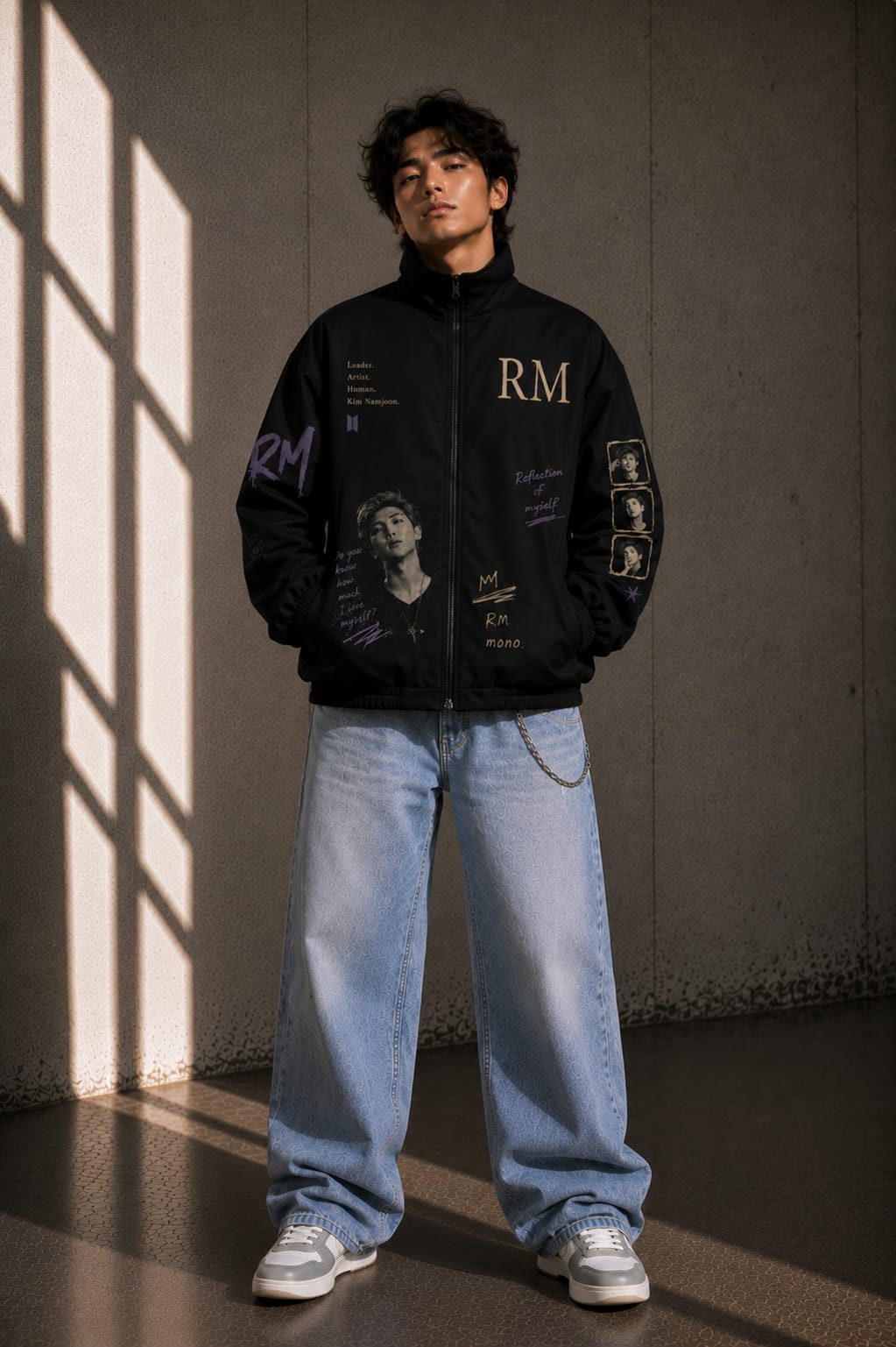 BTS Inspired RM Mono Jacket