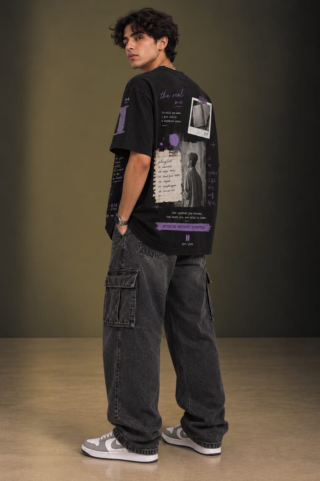 The Real Me – RM Version Black Tee