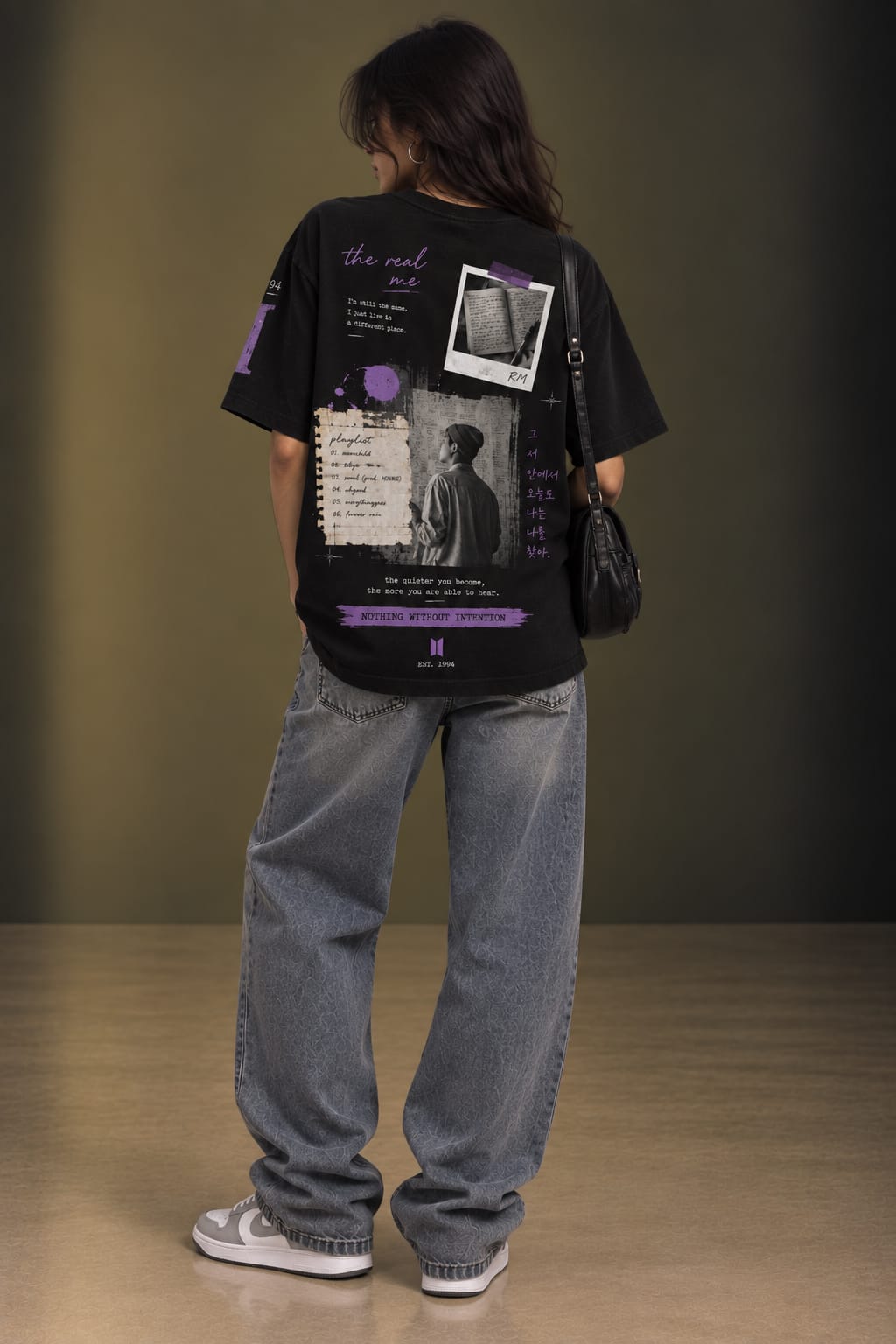 The Real Me – RM Version Black Tee