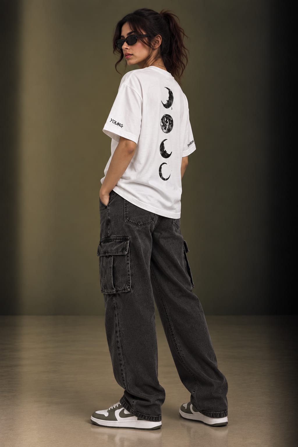 Jimin Tattoo Inspired White Tee