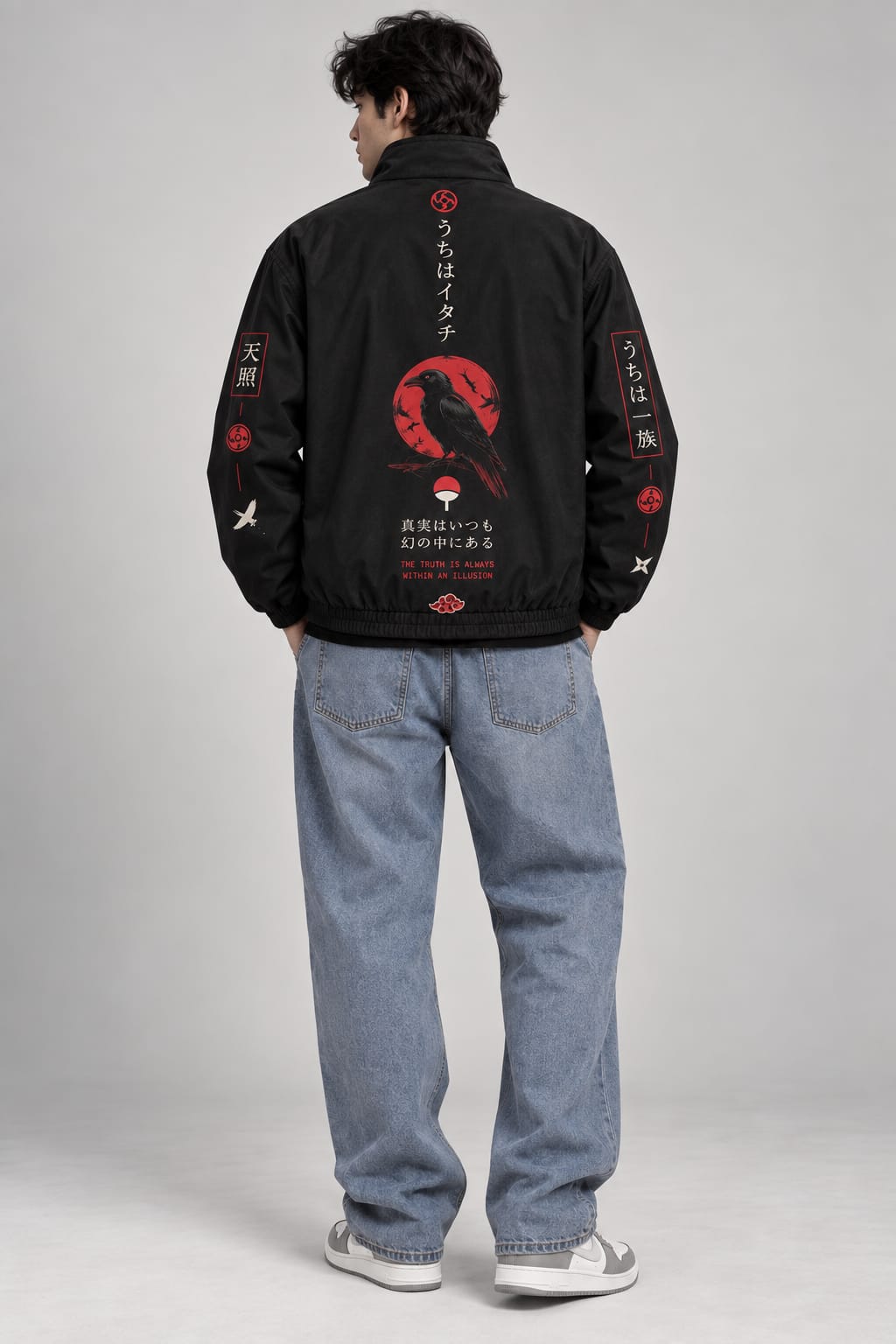 Itachi Inpired Black Jacket