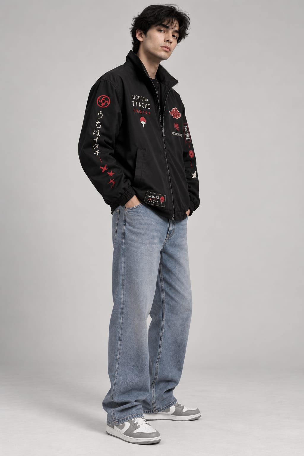 Itachi Inpired Black Jacket