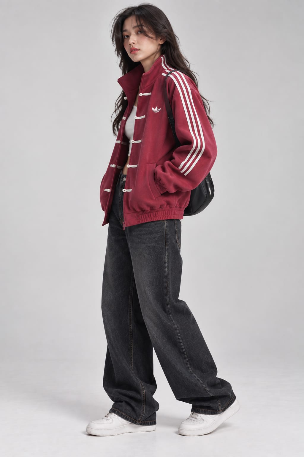 Maroon CNY - Inspired Unisex Jacket - Luxury Streetwear | Kezual