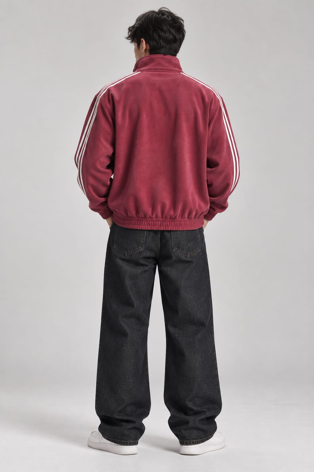 Maroon CNY - Inspired Unisex Jacket - Luxury Streetwear | Kezual