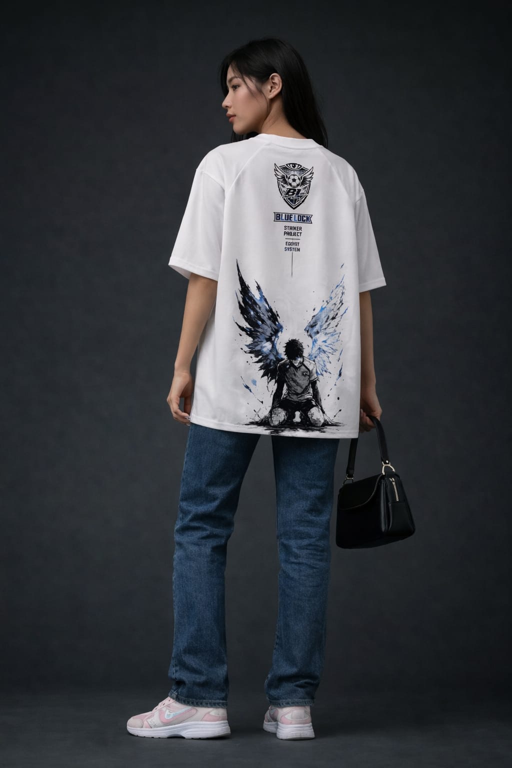 Blue Lock Wings Oversized T-Shirt