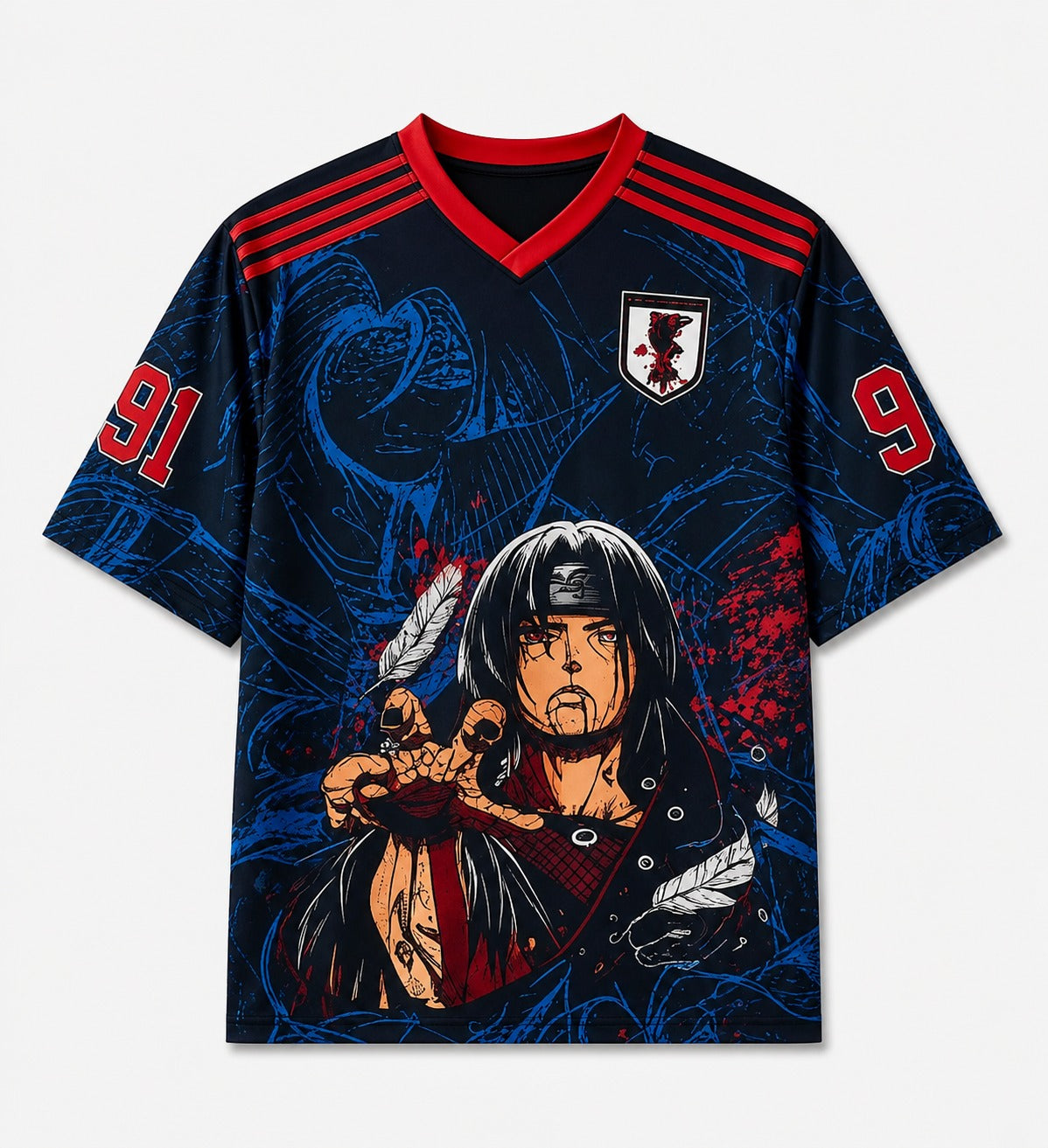 Itachi Uchiha Shadow Premium Oversized Anime Jersey