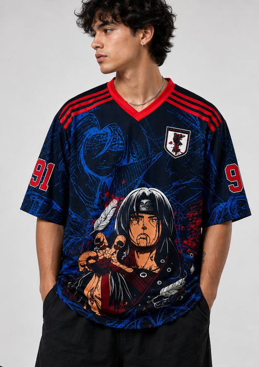 Itachi Uchiha Shadow Premium Oversized Anime Jersey