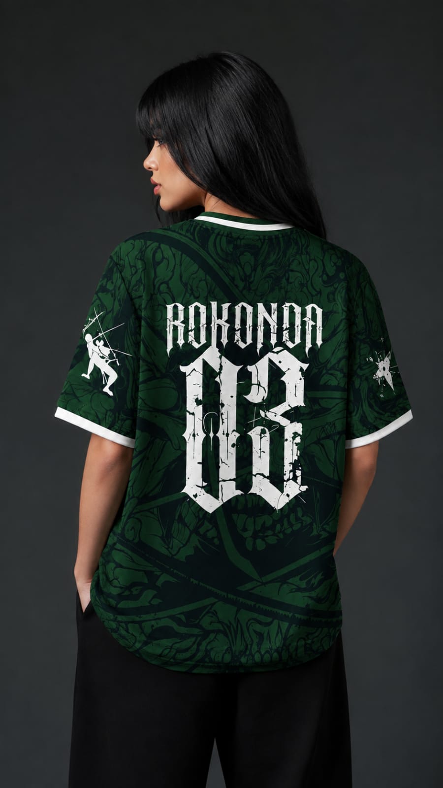 Roronoa Zoro 03 Premium Oversized Anime Jersey
