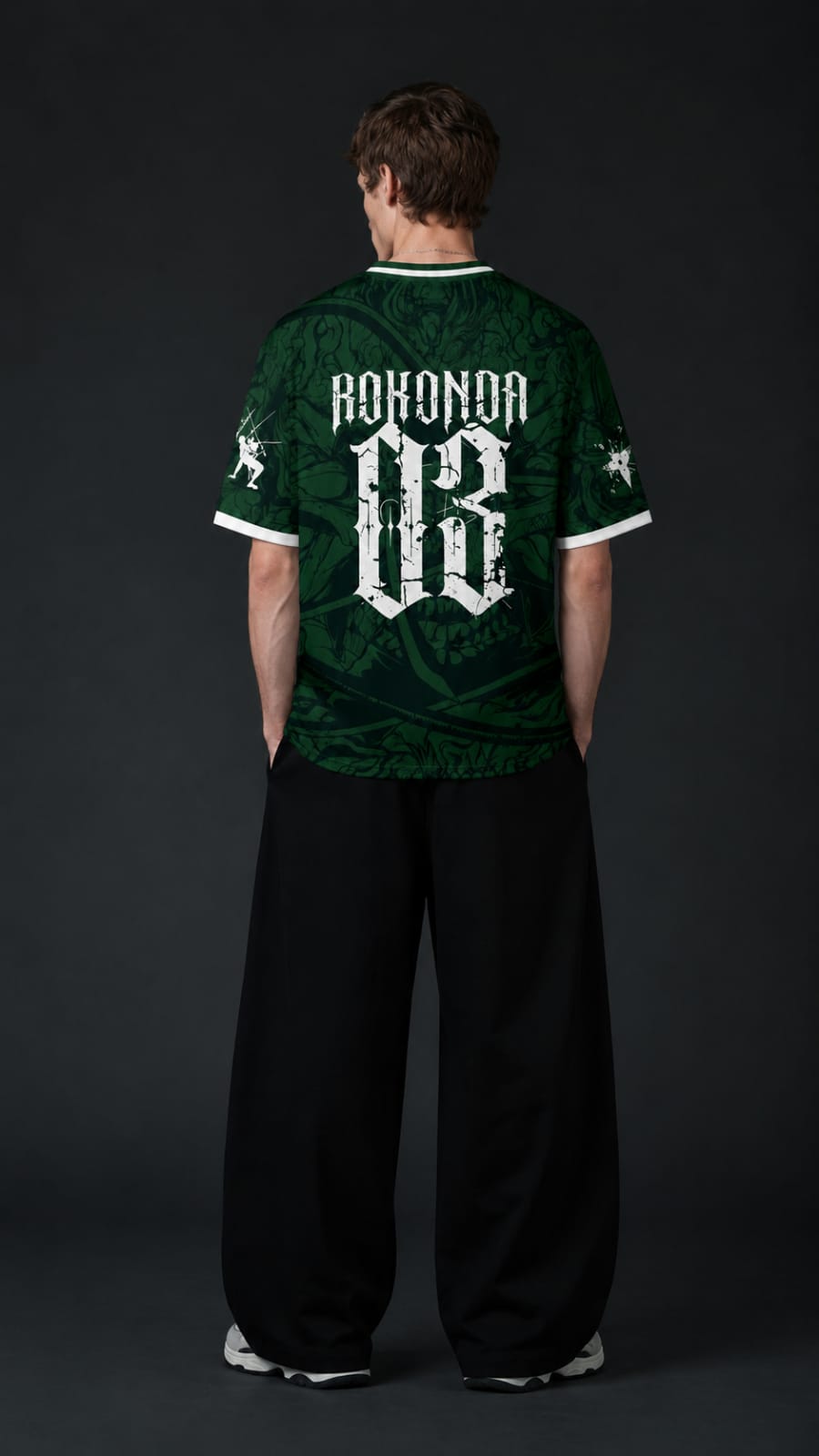 Roronoa Zoro 03 Premium Oversized Anime Jersey