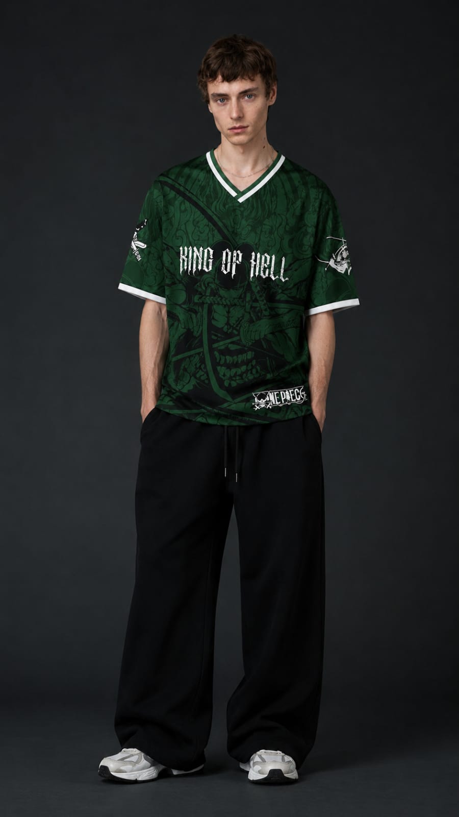 Roronoa Zoro 03 Premium Oversized Anime Jersey