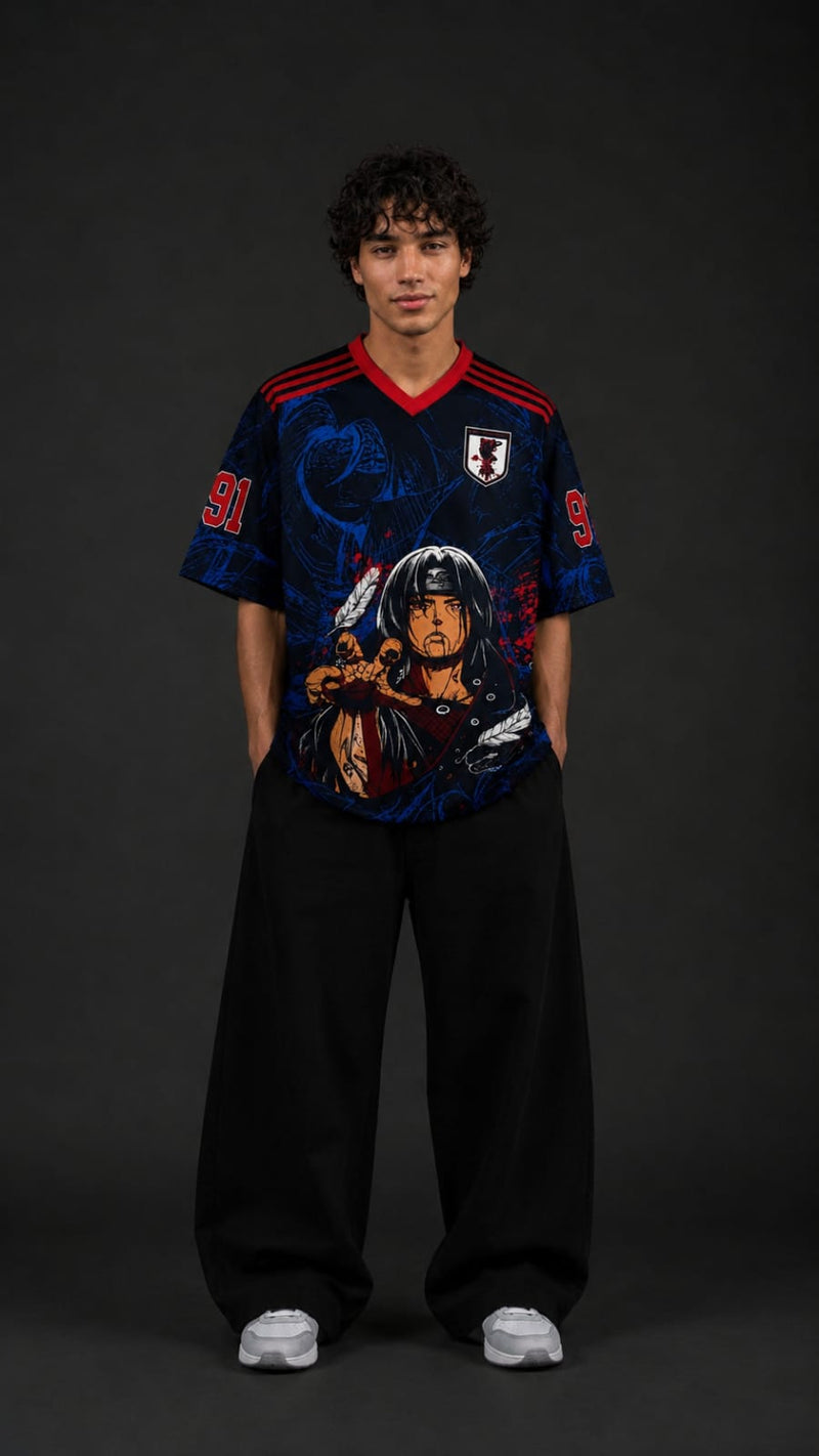 Itachi Uchiha Shadow Premium Oversized Anime Jersey