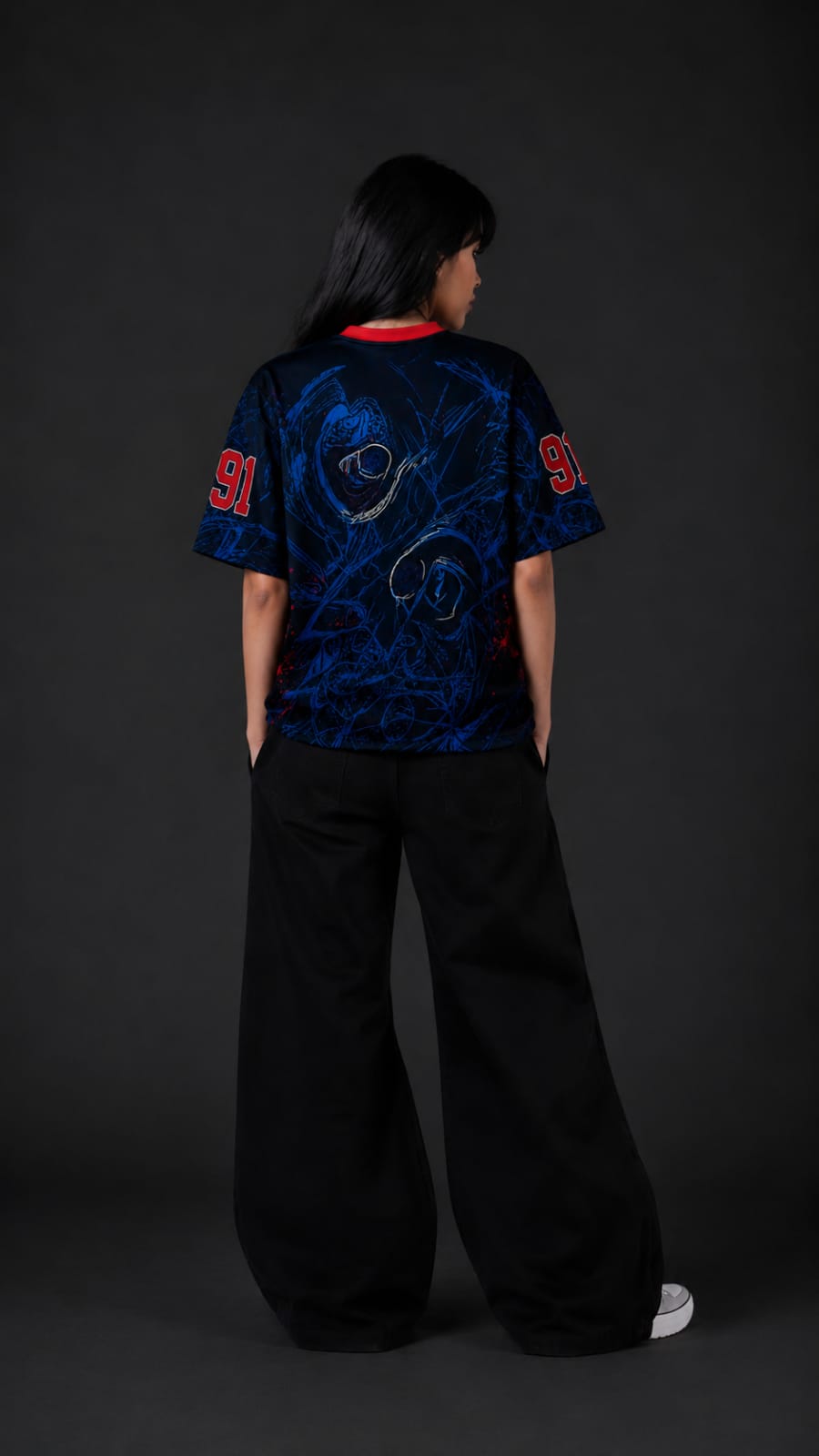 Itachi Uchiha Shadow Premium Oversized Anime Jersey