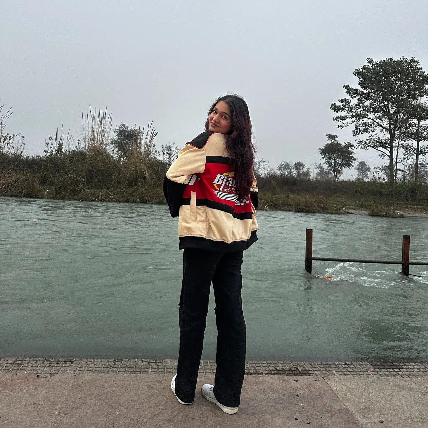 Black Air Racer Women's Jacket - Kezual