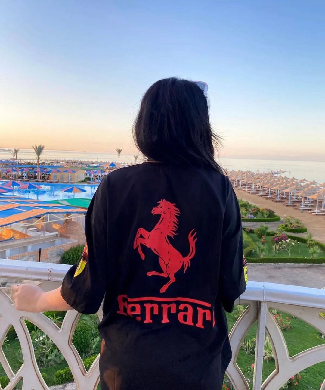 Ferrari oversized T-shirt stylish and Trendy | Kezual - Kezual