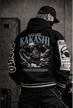 Hatake Kakashi Varsity Jacket – Ninja Edition