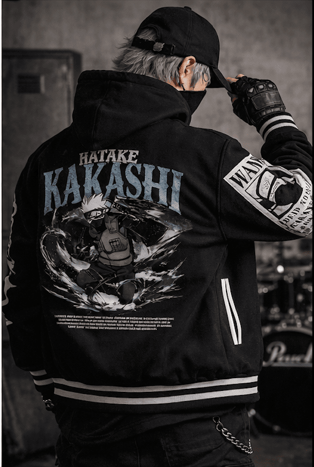 Hatake Kakashi Varsity Jacket – Ninja Edition - Kezual