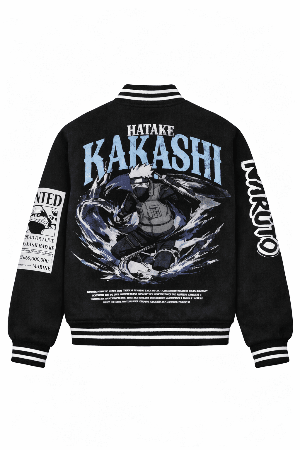 Hatake Kakashi Varsity Jacket – Ninja Edition - Kezual