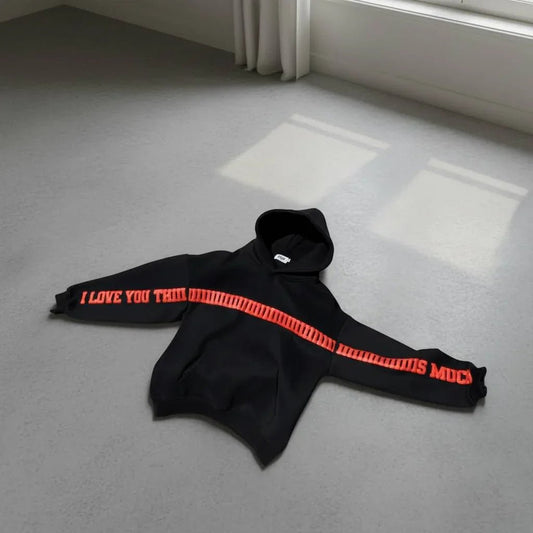 “I Love You Thiiiiiis Much” Premium Hoodie - Kezual
