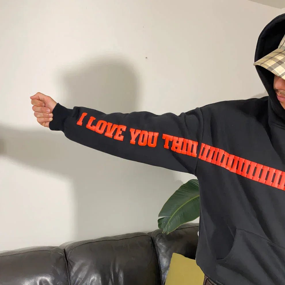 “I Love You Thiiiiiis Much” Premium Hoodie - Kezual