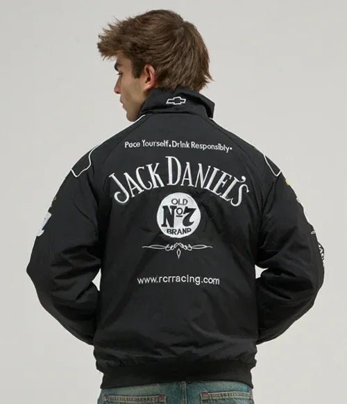 Jack Daniels Embroidered Premium Puffer Jacket - Kezual