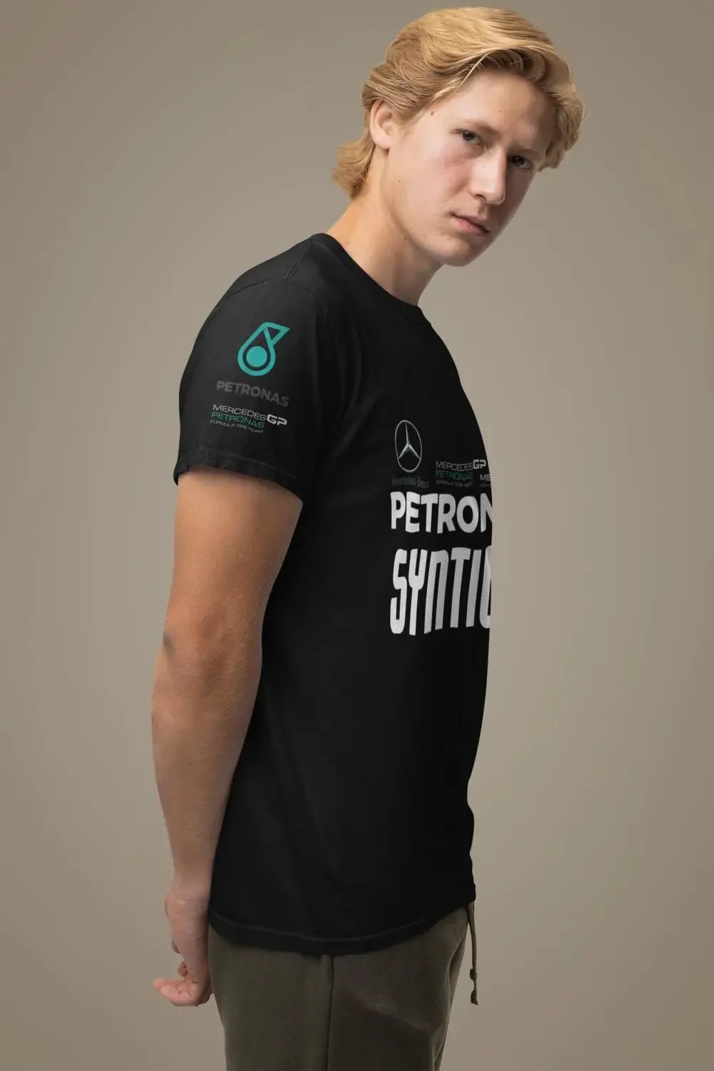 Mercedes Petronas Black T-Shirt - Kezual