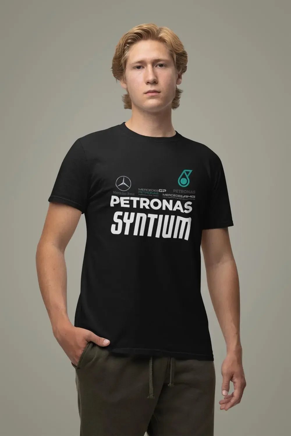 Mercedes Petronas Black T-Shirt - Kezual