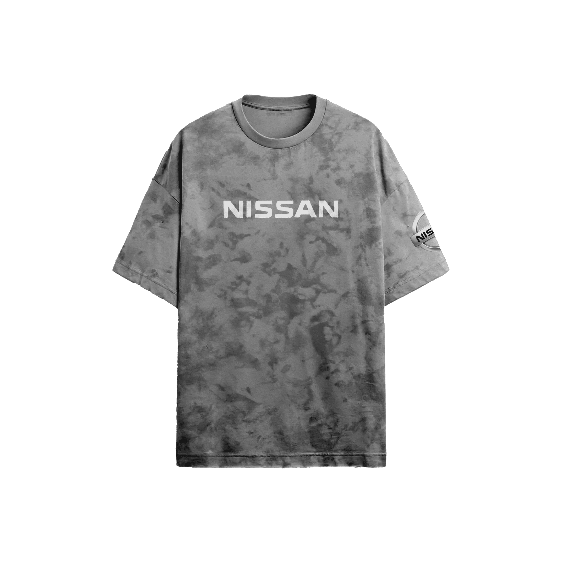 Nissan Grey Acid - Wash T-Shirt - Kezual