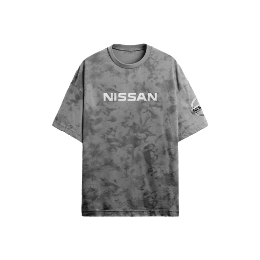 Nissan Grey Acid - Wash T-Shirt - Kezual