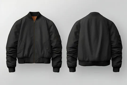 Premium Black Puffer Jacket Kezual Styles