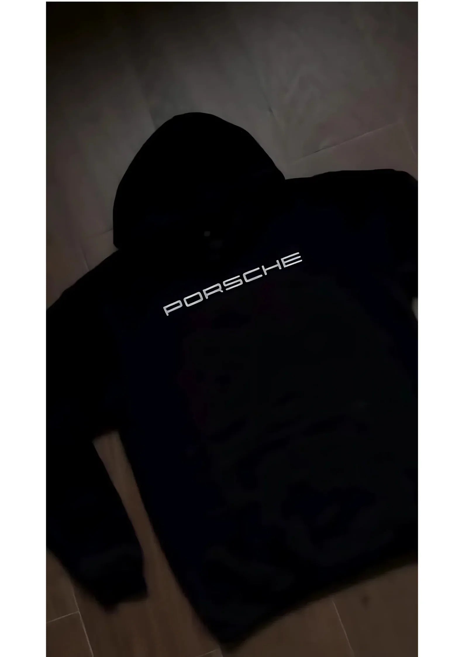Porsche Black Hoodie - Kezual