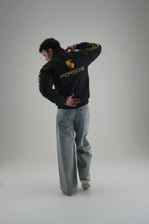 Porsche Embroidered Premium Edition Puffer Jacket - Kezual